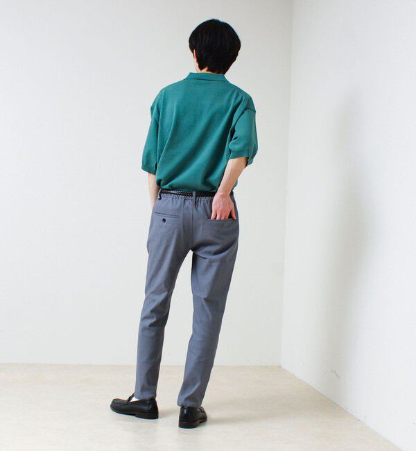 GLOSTER「【快適ストレッチ】flexibleイージーパンツ」|チノ|