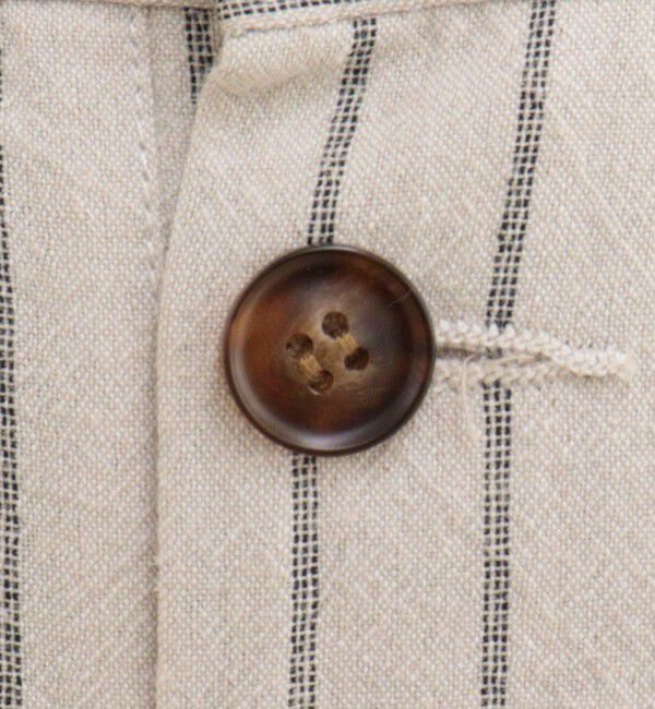 fredy emue「ストライプセミワイドタックパンツ」|チノ|