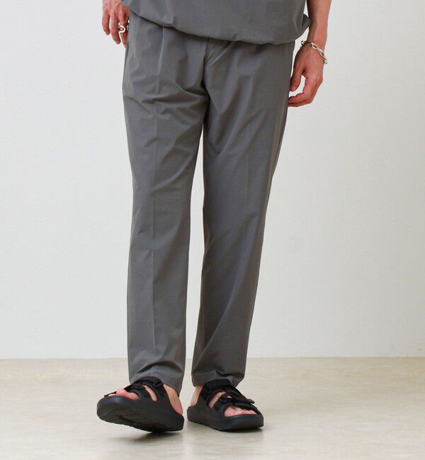 GLOSTER「【接触冷感/セットアップ着用可能】SoftCool イージーパンツ」|チノ|
