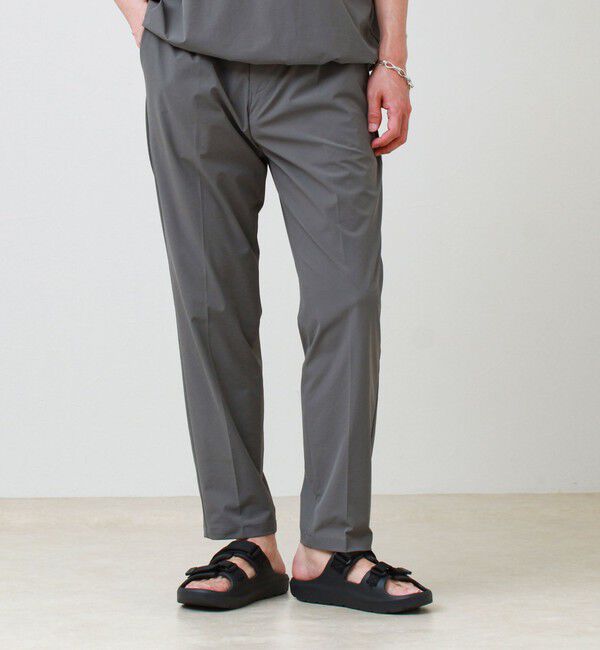 GLOSTER「【接触冷感/セットアップ着用可能】SoftCool イージーパンツ」|チノ|