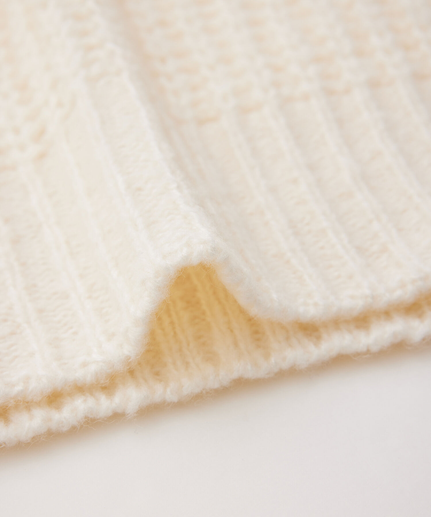 VIS「お花ぽんぽんシアーニット」|ニット・セーター|