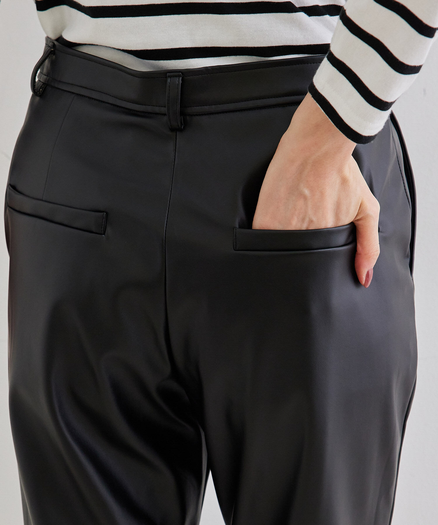 Rope&rsquo;Picnic「フェイクレザーパンツ」|その他|