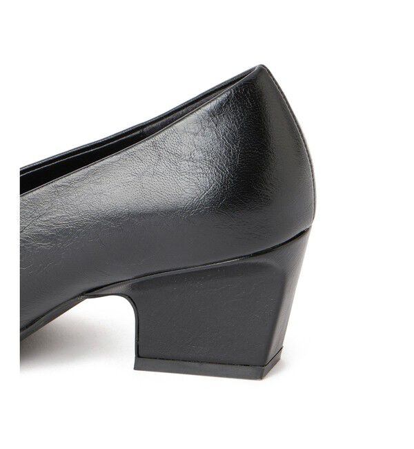 ADAM ET ROPE'「フォルムヒールポインテッドパンプス」|パンプス|