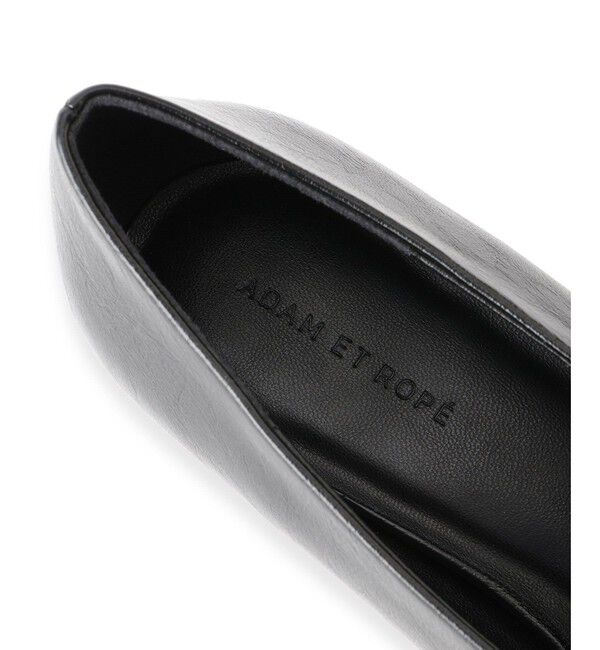 ADAM ET ROPE'「フォルムヒールポインテッドパンプス」|パンプス|