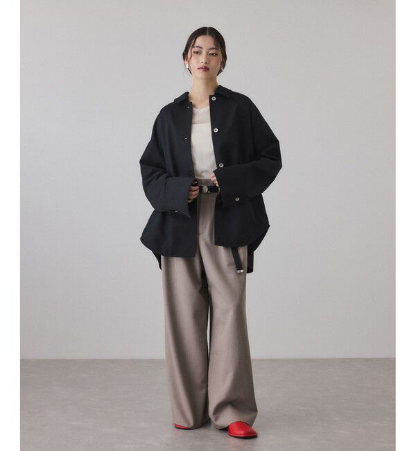 ADAM ET ROPE'「NIKKE TW DENIM SHIRT JACKET」|ブルゾン・スタジャン|