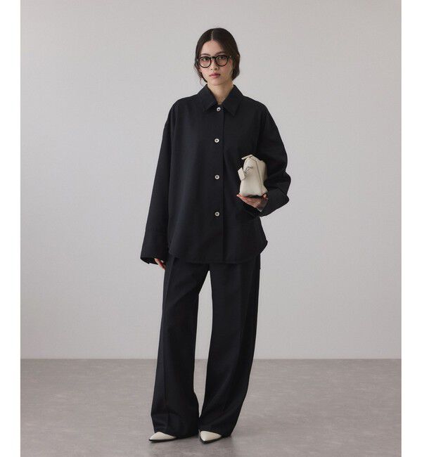 ADAM ET ROPE'「NIKKE TW DENIM SHIRT JACKET」|ブルゾン・スタジャン|