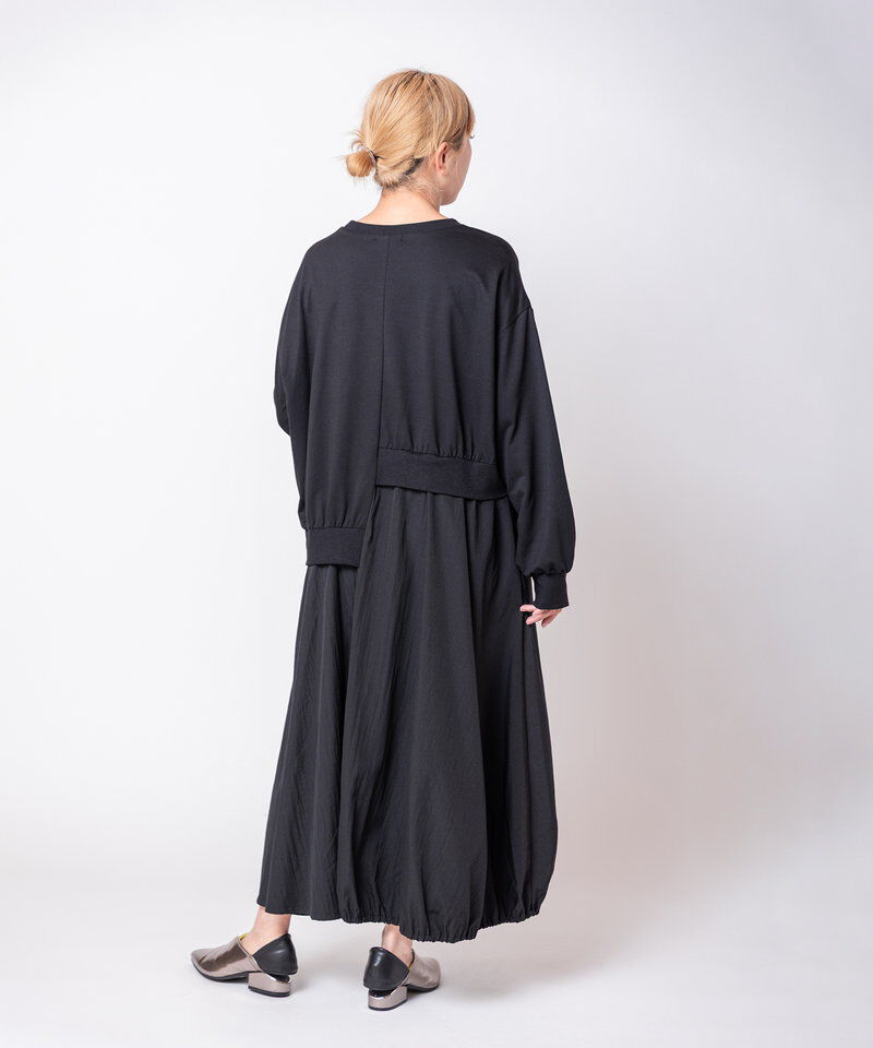  「切替アシンメトリーワンピース」|ワンピース|