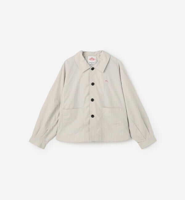 DANTON「DANTON | ナイロンタッサー ドルマンスリーブジャケット WOMEN」|テーラードジャケット|