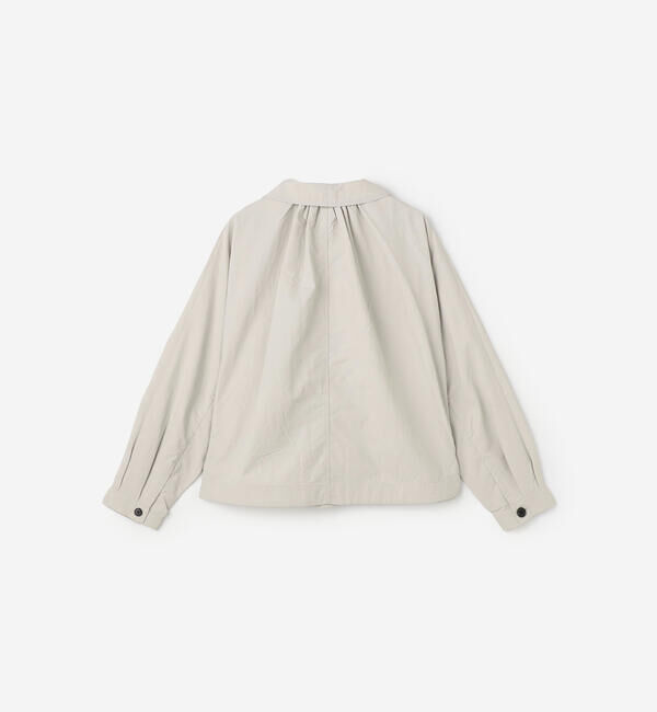 DANTON「DANTON | ナイロンタッサー ドルマンスリーブジャケット WOMEN」|テーラードジャケット|
