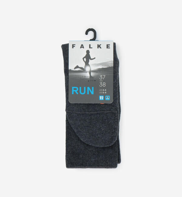 「FALKE | 16605 RUN SOCKS WOMEN」|ソックス|DKGREY