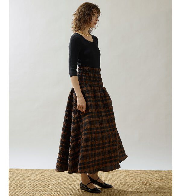 Drawing Numbers「【Drawing Numbers】リブハーフスリーブニット」|ニット・セーター|