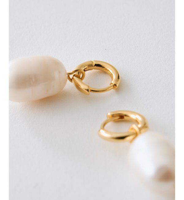 THE PAUSE「【THE PAUSE】パールドロップピアス」|リング|