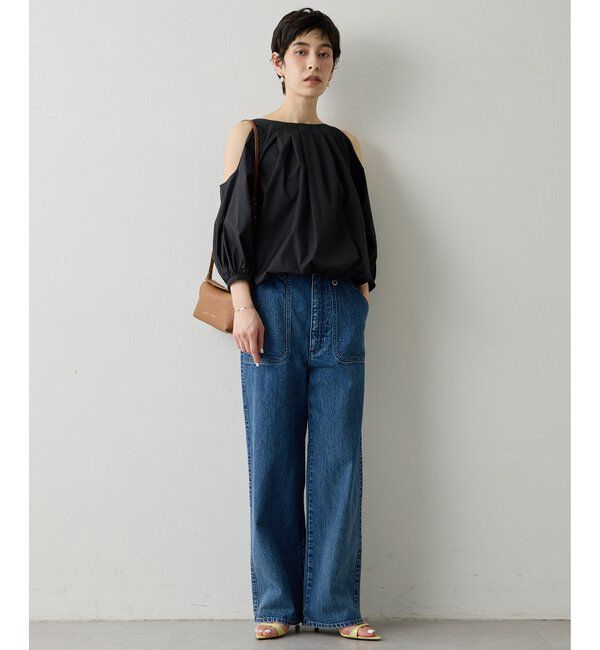 THE PAUSE「【THE PAUSE】オープンショルダーブラウス」|シャツ・ブラウス|