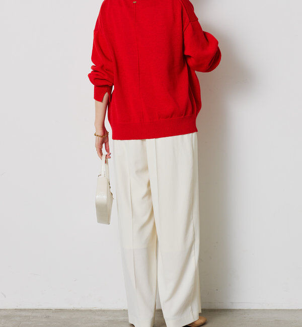  「ジャージワイドパンツ」|チノ|