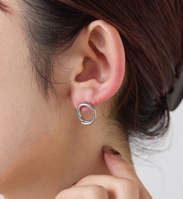  「【PAPILLONNER/パピヨネ】サークルリングピアス/セレモニー」|リング|