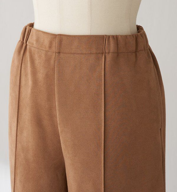  「Q.anos スエードハーフパンツ」|デニム|