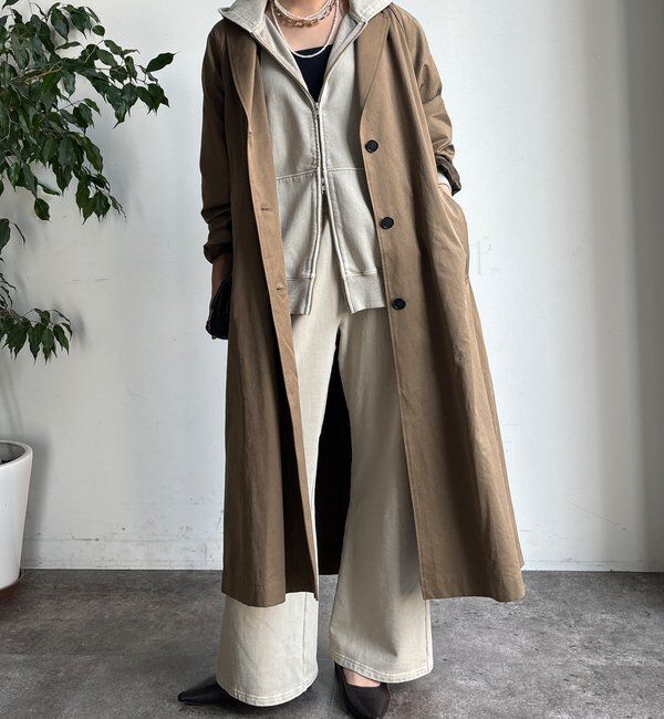  「ライナー付ロングトレンチコート」|その他|