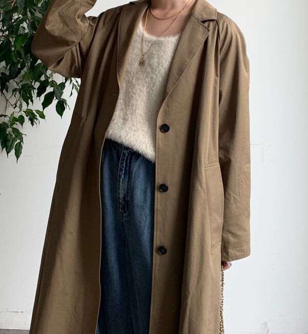  「ライナー付ロングトレンチコート」|その他|