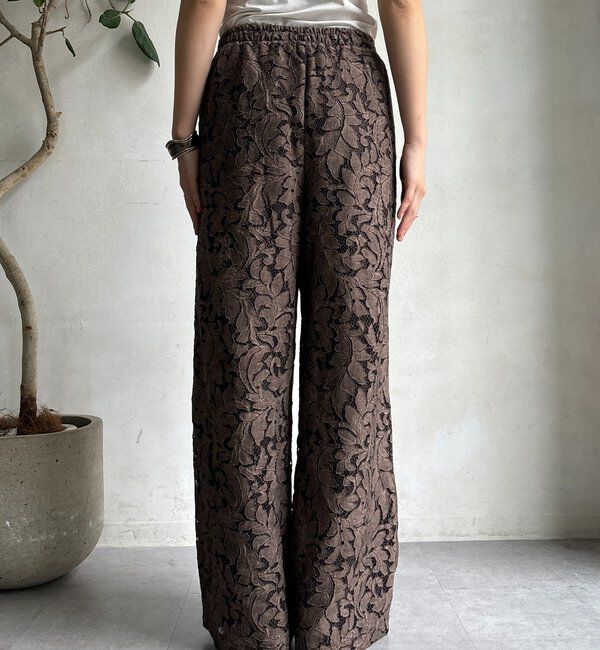  「ピグメントレースパンツ」|チノ|