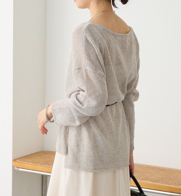  「メランジルーズニット」|ニット・セーター|