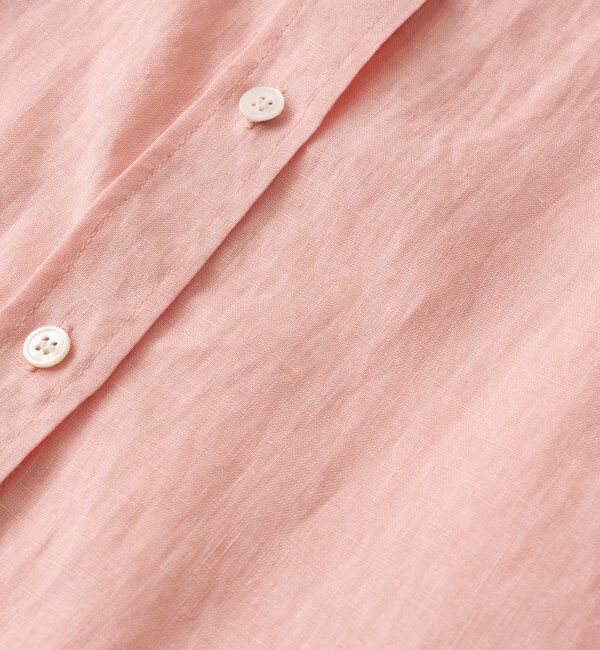  「予約【名品/サイズ展開あり】リネンワイドシャツ」|シャツ・ブラウス|