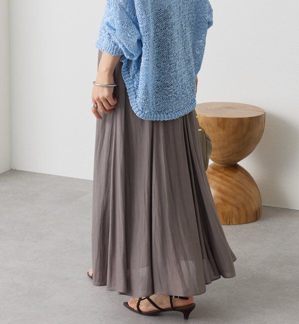  「【軽やか素材】カッセンサーキュラースカート」|スカート|