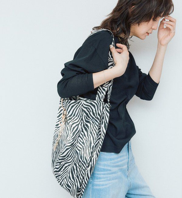  「よっし～コラボ/チャーム付きアニマルジャガードトート」|ショルダー・メッセンジャー|