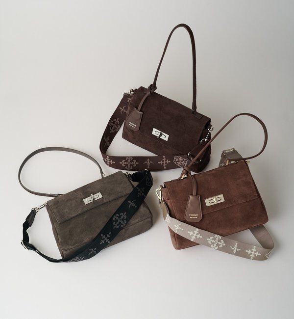  「スエードフラップミニトートバッグ」|トートバッグ|