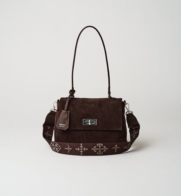  「スエードフラップミニトートバッグ」|トートバッグ|