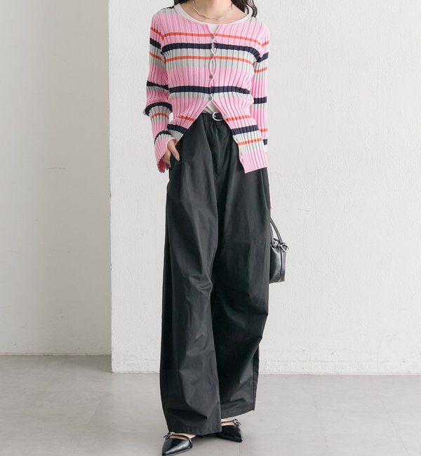  「ボリュームイージーパンツ」|チノ|