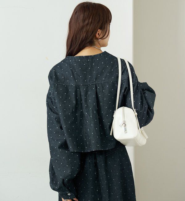  「スタッズデニムシャツジャケット」|シャツ・ブラウス|