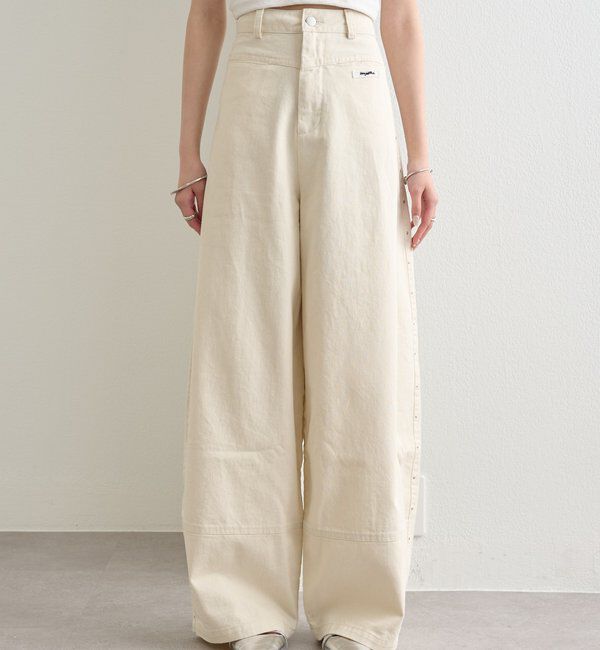  「スタッズツイルパンツ」|チノ|