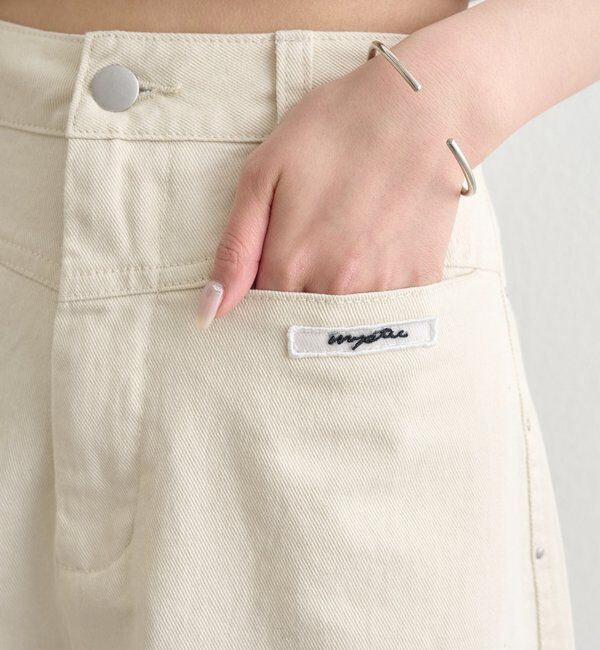  「スタッズツイルパンツ」|チノ|