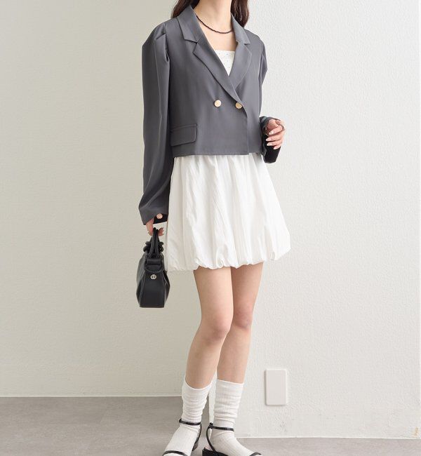  「バルーンミニスカート」|スカート|