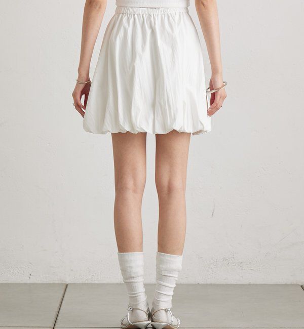  「バルーンミニスカート」|スカート|