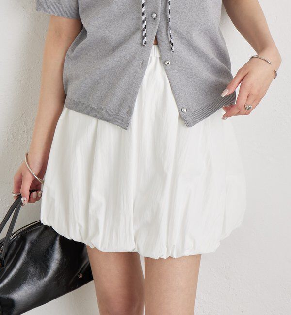  「バルーンミニスカート」|スカート|