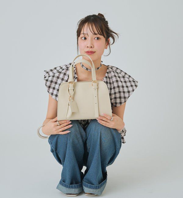  「【@sktnnm企画】リップチャーム付きminiボストンBAG」|トートバッグ|