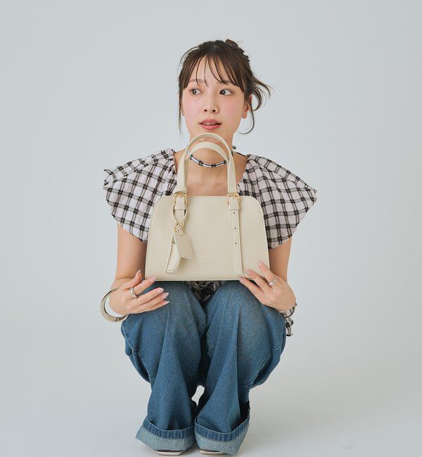  「【@sktnnm企画】リップチャーム付きminiボストンBAG」|トートバッグ|