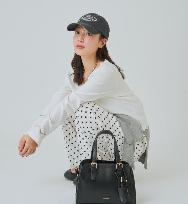  「【@sktnnm企画】リップチャーム付きminiボストンBAG」|トートバッグ|