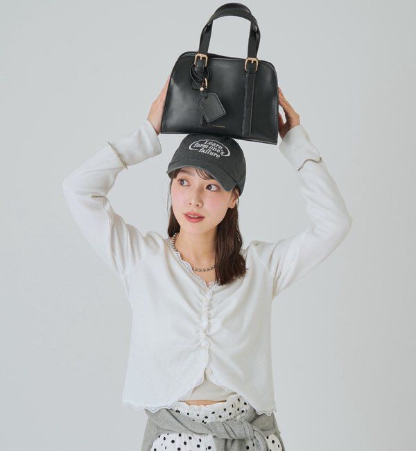  「【@sktnnm企画】リップチャーム付きminiボストンBAG」|トートバッグ|