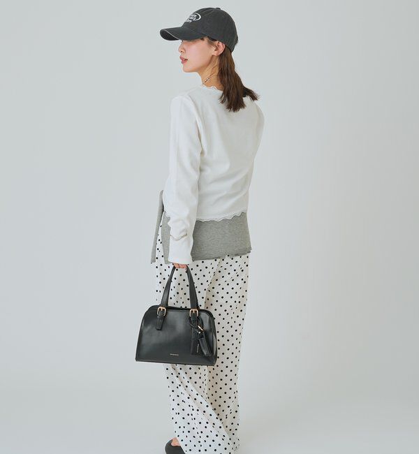  「【@sktnnm企画】リップチャーム付きminiボストンBAG」|トートバッグ|