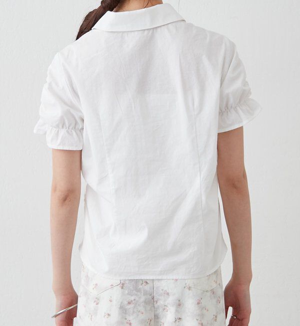  「シャーリングシェイプシャツ」|シャツ・ブラウス|