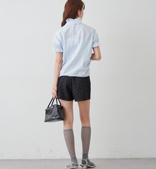  「シャーリングシェイプシャツ」|シャツ・ブラウス|