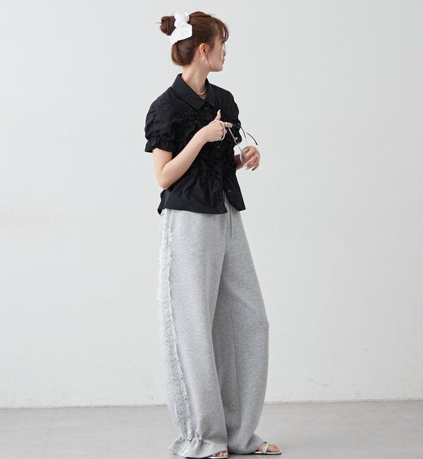  「シャーリングシェイプシャツ」|シャツ・ブラウス|