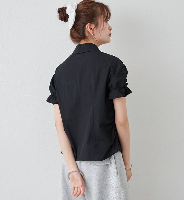  「シャーリングシェイプシャツ」|シャツ・ブラウス|