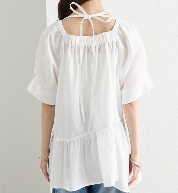  「ウェーブヘムブラウス」|シャツ・ブラウス|