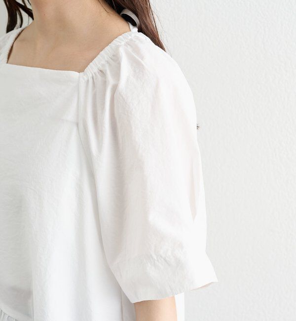  「ウェーブヘムブラウス」|シャツ・ブラウス|