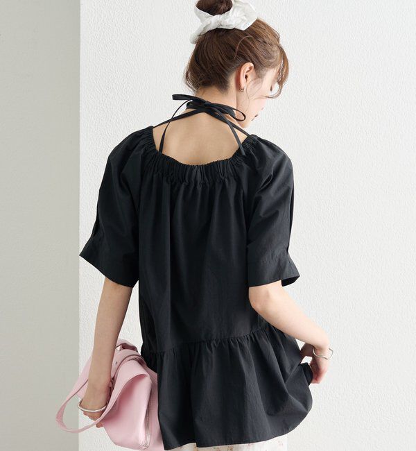  「ウェーブヘムブラウス」|シャツ・ブラウス|