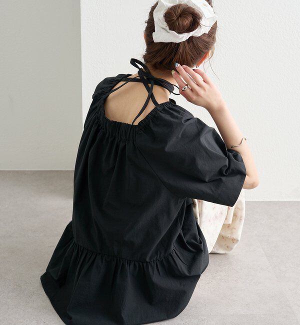  「ウェーブヘムブラウス」|シャツ・ブラウス|