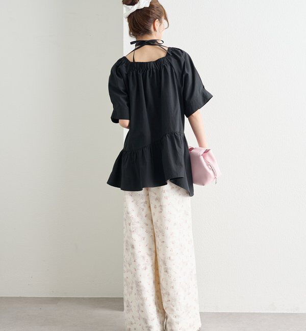  「ウェーブヘムブラウス」|シャツ・ブラウス|